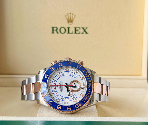 Rolex Yacht-master Ii Aço/ouro Rosa 44mm Impecável Completo!