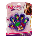 Set De Bijou Mano Para Armar Pulseras Y Collares En Blister