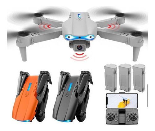 Mini Drone E99 K3 Barato Con Camara Fullhd 3 Baterias