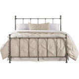 Mueble Cama Queen, Acero Negro