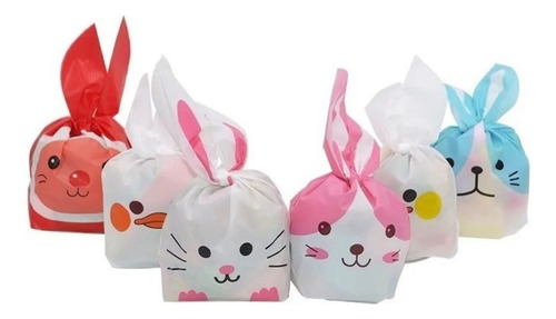 Pack X 180 Bolsas Para Huevos De Pascua, Conejo De Pascuas.