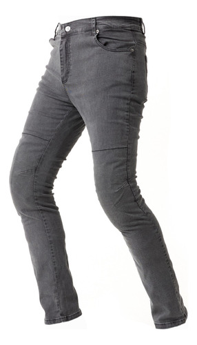 Jean Pantalon Moto390 Mujer Negro Con Protecciones