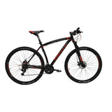 Mountain Bike Venzo Shadow Series Loki Evo R29 16  21v Frenos De Disco Mecánico Cambios Shimano Color Negro/rojo  