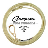 Corda Campeira Tomahawk Com Cirigola 13,6 Mts Cor Cinza