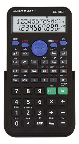 Calculadora Cientifica Procalc Sc82p 10+2 Dígitos