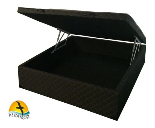  Cama Box Baú Casal C/ 30cm Super Luxo