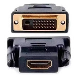 Kit 20 Conector Adaptador Dvi 24+1 M X Hdmi Fêmea