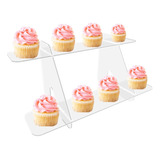 Base Cupcakes Mesa Dulces Candy Bar Acrilico Calidad Premium