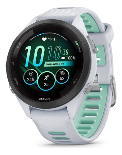 Garmin Forerunner 265s White Smartwatch Running Amoled 42mm