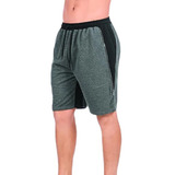 Short Para Hombre Deportivo Negro Con Gris Cklass 988-61