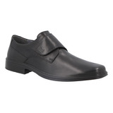 Sneakers Clases 748014pr Piel Res Suela Ligera Negro