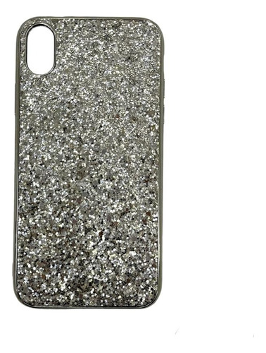 Funda Tpu Con Glitter Para iPhone XR