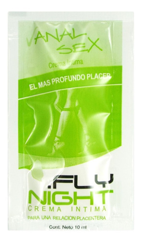 Cremas Lubricantes En Sachet 10ml | 8 Variedades - Fly Night