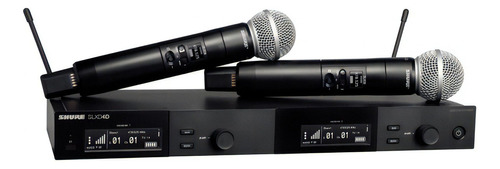 Shure Slxd24d Sm58 Sistema Inalambrico Doble Mano Digital