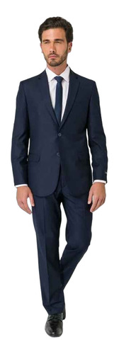 Costume Slim Delucca 2 Botões Azul Marinho 
