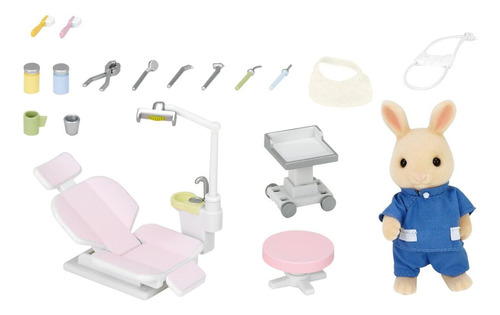 Sylvanian Families Conjunto Dentista Do Campo Da Epoch 5095