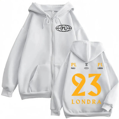 Sudadera Con Capucha Y Cremallera De Rapper Paulo Londra Mer