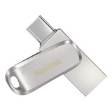 Pendrive Sandisk 64gb Ultra Dual Drive Luxe Usb Type-c - Sdd