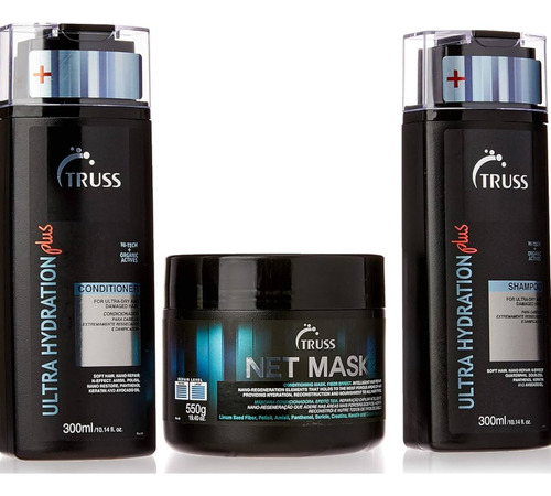 Truss Kit Ultra Hydration Plus Shampoo E Cond + Net Mask