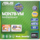 Combo Motherboard Asus M3n78-vm+amd Phenom X4+8gb Ram