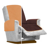 Funda Para Sillón Reclinable Cubre Sillón Reposet Amarillo 