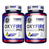 2x Termogênico Oxy Fire - 60 Cápsulas  - Profit Labs