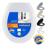 Assento Sanitário Almofadado Basico Oval Universal Plus Meta