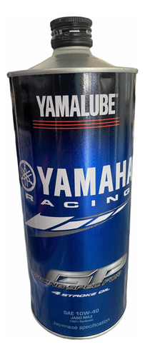 Aceite Yamalube 10w40 100% Sintetico Gp Racing 1 Litro