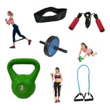 Set Kit De Entrenamiento Funcional N°10 Fitness Gym Casa