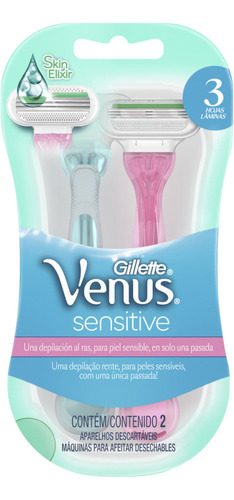 Afeitadora Desechable Venus Sensitive X2