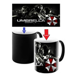 Taza Mágica Cerámica Umbrella Residet Evil- Rock/comic/anime