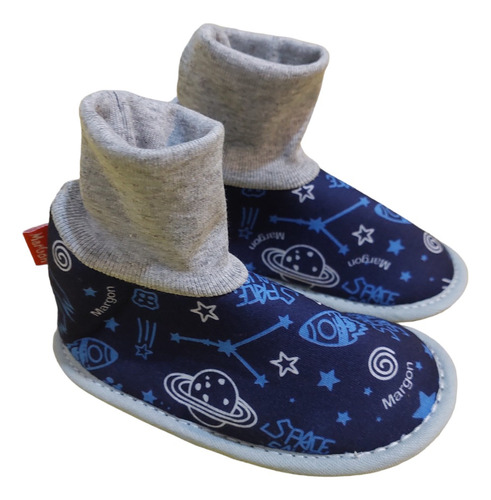 Pantuflas Pantubotitas Niños, Botitas Infantil Margon