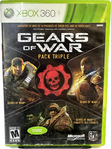 Gears Of War Triple Pack | Xbox 360 Original