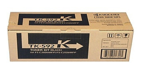 Toner Kyocera Tk-592k  C5250dn M6526cidn C2126mfp P6026cdn