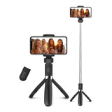 Selfie Stick, Tripié Y Control Bluetooth 3 En 1 Para Celular