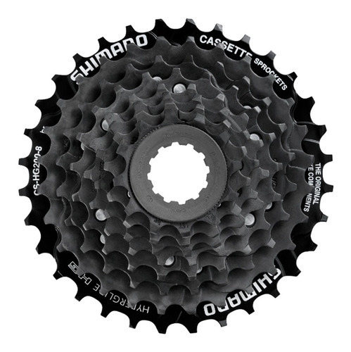 Piñón Shimano Hg200 8 Velocidades 12-32 Cassette C-308 Color Negro