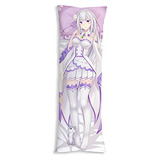 Funda De Almohada De Anime De Emilia De Re Zero, Funda ...