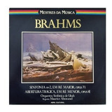 Lp Brahms Mestres Da Música C/ Livro Ilustrado, Impecável !!