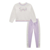 Agasalho Conjunto Infantil Blusão Pelucia + Calça Mol Kukiê