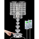 Lámpara De Mesa De Cristal Con Control Táctil, 3 Vías, R Alm