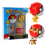 Juego D Duelo Pokémon Throw 'n' Pop Poké Ball Pikachu/cubone