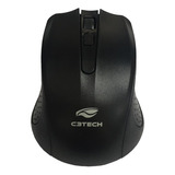 Mouse Wireless C3tech M-w20bk 1000dpi Preto