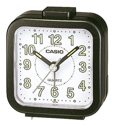 Reloj Despertador Casio Tq-141 Snooze Agente Oficial Caba, 2 Años,