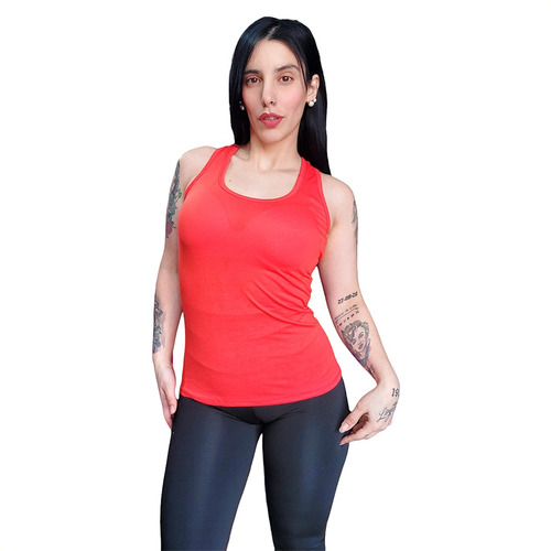 6 Musculosa Mujer Basica X 6 De Modal Lycra X Mayor