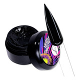 Painting Gel Neon Flowers Paint 5 Gr. No. 10 Negro