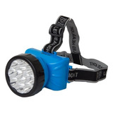 Lanterna De Cabeça Albatroz C/ 12 Led - 722b - Pesca Lanterna Azul Luz Branco