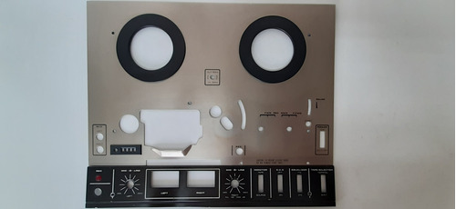 Painel Frontal Superior E Inferior Tape Deck Akai 4000ds