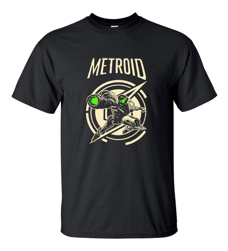 Playera Samus Aran Metroid Prime Juego Game Geek Art M2908