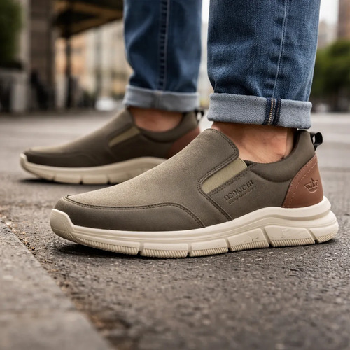 Tenis Dockers D2225832 S Olivo Caballero
