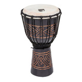 Djembe Toca Madera Street Black Onyx Large Tssdj-lbo Oferta!